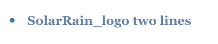 •   SolarRain_logo two lines